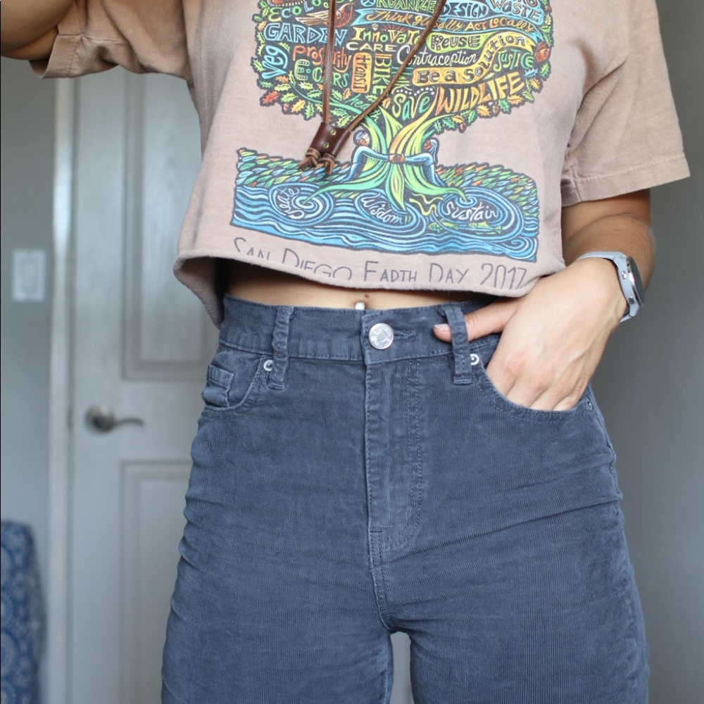 BDG High Rise Corduroy Jeans